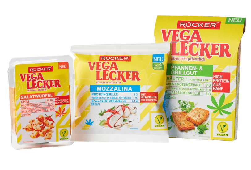 Vega Lecker Produkte