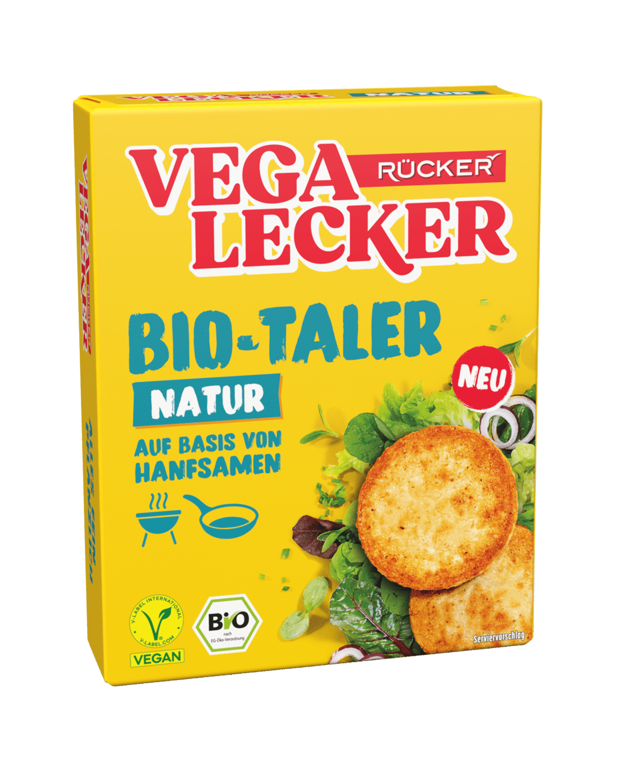 RÜCKER Vega Lecker Bio-Taler Natur